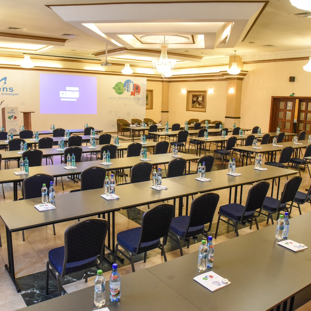 Conferință în Salonul Cristal, Hotel Central Ploiești: Eveniment Organizat de Axens
